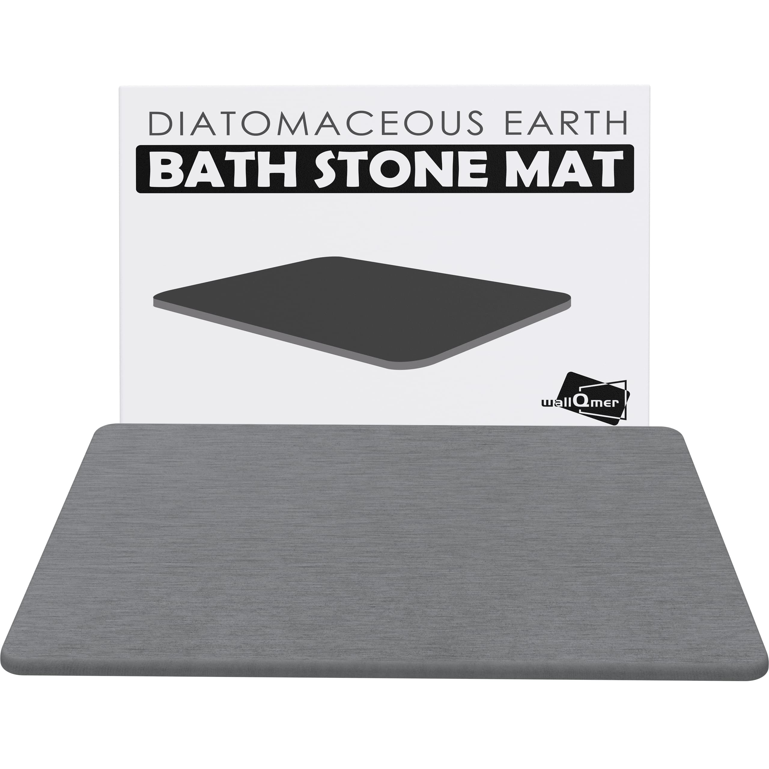 Bath Mat, Stone Bath Mat, Bath Stone Mat, Diatomaceous Earth Bath Stone  Mat, Safe Nonslip Fast Drying Stone Bath Mat for Bathroom/Kitchen