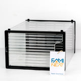 FAMINEAT Clear crystal shoe box 12pcs